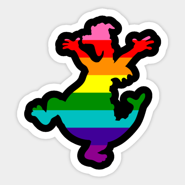 Imagine Pride Sticker by EnchantedTikiTees